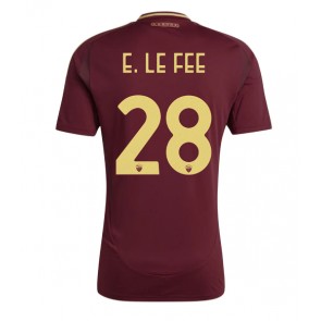 AS Roma Enzo Le Fee #28 Domácí Dres 2024-25 Krátký Rukáv